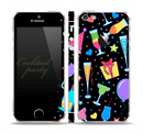 The Vibrant Colored Cocktail Party Skin Set for the Apple iPhone 5