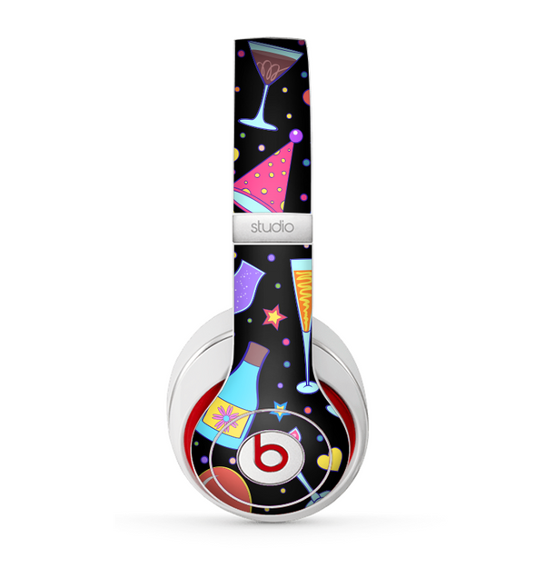 The Vibrant Colored Cocktail Party Skin for the Beats by Dre Studio (2013+ Version) Headphones