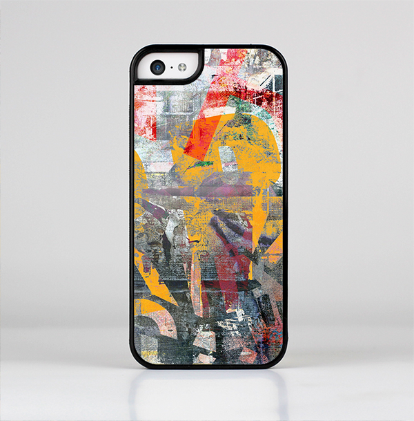 The Vibrant Colored Graffiti Mixture Skin-Sert Case for the Apple iPhone 5c
