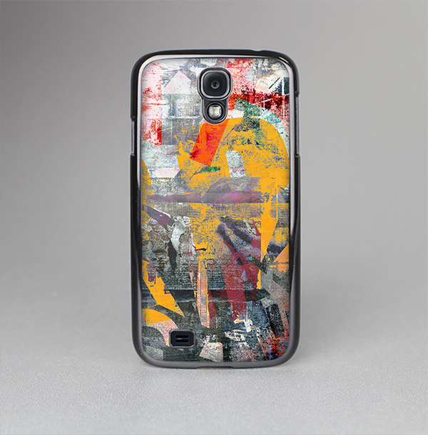 The Vibrant Colored Graffiti Mixture Skin-Sert Case for the Samsung Galaxy S4