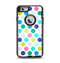 The Vibrant Colored Polka Dot V1 Apple iPhone 6 Otterbox Defender Case Skin Set
