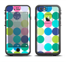 The Vibrant Colored Polka Dot V2 Apple iPhone 6/6s Plus LifeProof Fre Case Skin Set