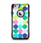 The Vibrant Colored Polka Dot V2 Apple iPhone 6 Otterbox Commuter Case Skin Set
