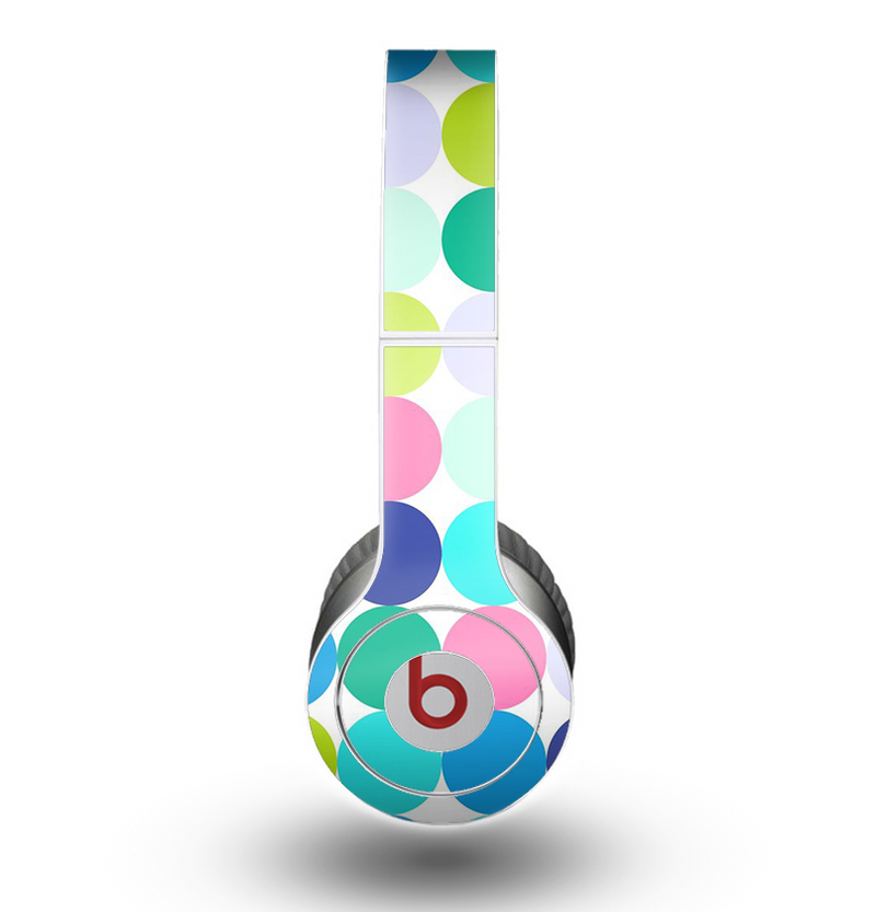 The Vibrant Colored Polka Dot V2 Skin for the Beats by Dre Original Solo-Solo HD Headphones