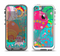The Vibrant Colored Sprouting Shapes Apple iPhone 5-5s LifeProof Fre Case Skin Set