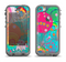 The Vibrant Colored Sprouting Shapes Apple iPhone 5c LifeProof Nuud Case Skin Set