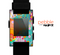 The Vibrant Colored Sprouting Shapes Skin for the Pebble SmartWatch