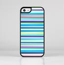 The Vibrant Colored Stripes Pattern V3 Skin-Sert for the Apple iPhone 5c Skin-Sert Case