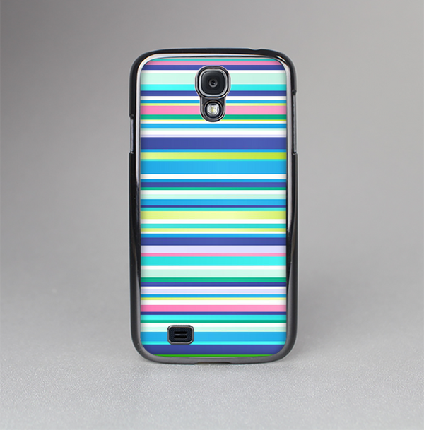 The Vibrant Colored Stripes Pattern V3 Skin-Sert Case for the Samsung Galaxy S4