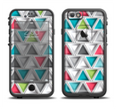 The Vibrant Colored Triangled 3d Shapes Apple iPhone 6/6s LifeProof Fre Case Skin Set