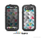 The Vibrant Colored Triangled 3d Shapes Skin For The Samsung Galaxy S3 LifeProof Case