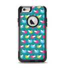 The Vibrant Colored Vector Bird Collage Apple iPhone 6 Otterbox Commuter Case Skin Set