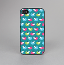 The Vibrant Colored Vector Bird Collage Skin-Sert for the Apple iPhone 4-4s Skin-Sert Case