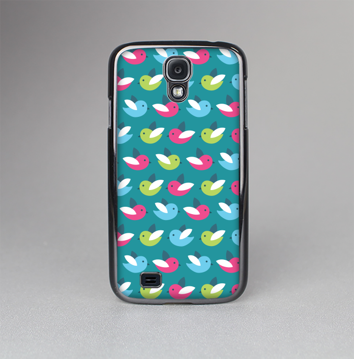 The Vibrant Colored Vector Bird Collage Skin-Sert Case for the Samsung Galaxy S4