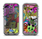 The Vibrant Colored Vector Graffiti Apple iPhone 5c LifeProof Nuud Case Skin Set