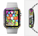 The Vibrant Colored Vector Graffiti Full-Body Skin Kit for the Apple Watch