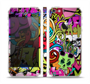 The Vibrant Colored Vector Graffiti Skin Set for the Apple iPhone 5