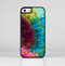 The Vibrant Colored Wet Flower Skin-Sert Case for the Apple iPhone 5c