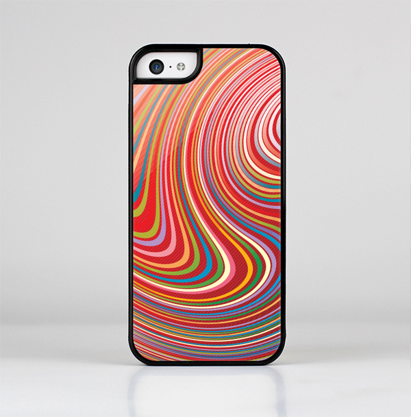 The Vibrant Colorful Swirls Skin-Sert Case for the Apple iPhone 5c
