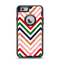 The Vibrant Fall Colored Chevron Pattern Apple iPhone 6 Otterbox Defender Case Skin Set
