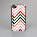 The Vibrant Fall Colored Chevron Pattern Skin-Sert for the Apple iPhone 4-4s Skin-Sert Case