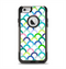 The Vibrant Fun Colored Pattern Hoops Apple iPhone 6 Otterbox Commuter Case Skin Set