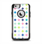 The Vibrant Fun Colored Pattern Hoops Inverted Polka Dot Apple iPhone 6 Otterbox Commuter Case Skin Set