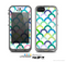 The Vibrant Fun Colored Pattern Hoops Skin for the Apple iPhone 5c LifeProof Case