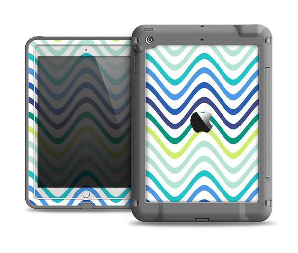 The Vibrant Fun Colored Pattern Swirls Apple iPad Air LifeProof Fre Case Skin Set