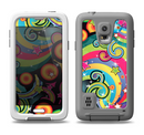 The Vibrant Fun Sprouting Shapes Samsung Galaxy S5 LifeProof Fre Case Skin Set