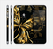 The Vibrant Gold Butterfly Outline Skin for the Apple iPhone 6 Plus
