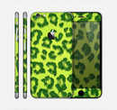 The Vibrant Green Cheetah Skin for the Apple iPhone 6 Plus