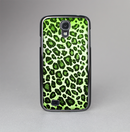 The Vibrant Green Leopard Print Skin-Sert Case for the Samsung Galaxy S4