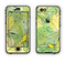 The Vibrant Green Outlined Floral Apple iPhone 6 LifeProof Nuud Case Skin Set