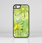 The Vibrant Green Outlined Floral Skin-Sert Case for the Apple iPhone 5c