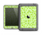 The Vibrant Green Paw Prints Apple iPad Air LifeProof Fre Case Skin Set