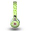 The Vibrant Green Paw Prints Skin for the Beats by Dre Mixr Headphones