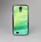 The Vibrant Green Watercolor Panel Skin-Sert Case for the Samsung Galaxy S4