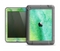 The Vibrant Green Watercolor Panel Apple iPad Mini LifeProof Fre Case Skin Set