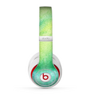 The Vibrant Green Watercolor Panel Skin for the Beats by Dre Studio (2013+ Version) Headphones