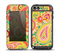 The Vibrant Green and Pink Paisley Pattern Skin for the iPod Touch 5th Generation frē LifeProof Case
