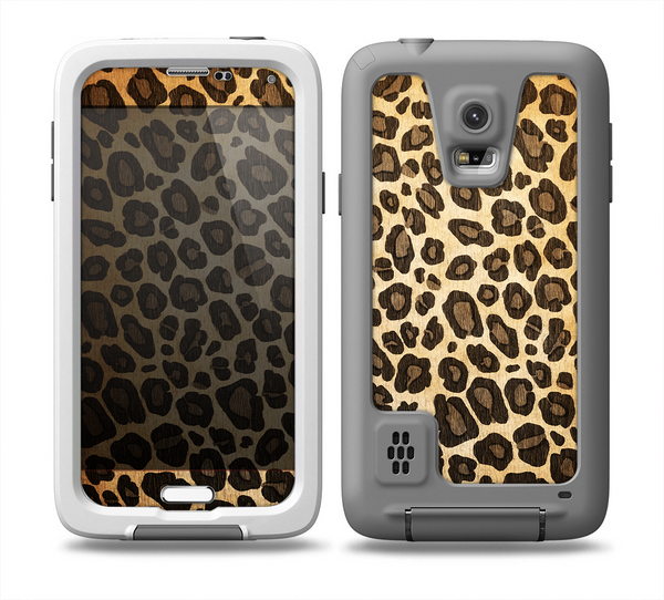The Vibrant Leopard Print V23 Skin for the Samsung Galaxy S5 frē LifeProof Case