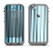 The Vibrant Light Blue Strands Apple iPhone 5c LifeProof Fre Case Skin Set