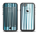 The Vibrant Light Blue Strands Apple iPhone 6/6s LifeProof Fre Case Skin Set