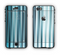 The Vibrant Light Blue Strands Apple iPhone 6 LifeProof Nuud Case Skin Set
