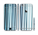 The Vibrant Light Blue Strands Sectioned Skin Series for the Apple iPhone 6s Plus