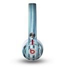 The Vibrant Light Blue Strands Skin for the Beats by Dre Mixr Headphones