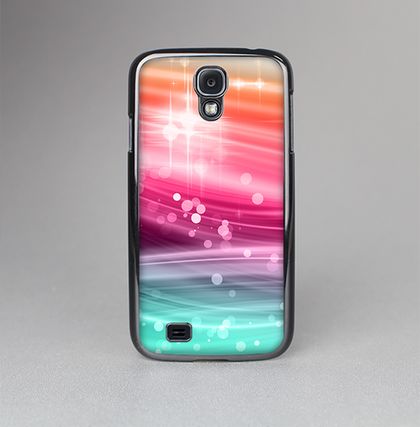 The Vibrant Multicolored Abstract Swirls Skin-Sert Case for the Samsung Galaxy S4