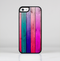 The Vibrant Neon Colored Wood Strips Skin-Sert Case for the Apple iPhone 5c