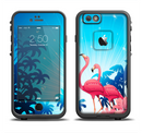 The Vibrant Pelican Scenery Apple iPhone 6/6s LifeProof Fre Case Skin Set
